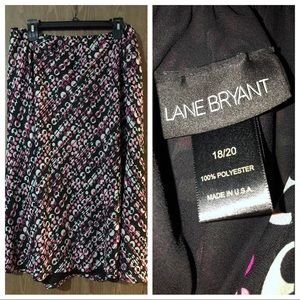 LANE BRYANT LONG SKIRT. Comfy  & light weight.